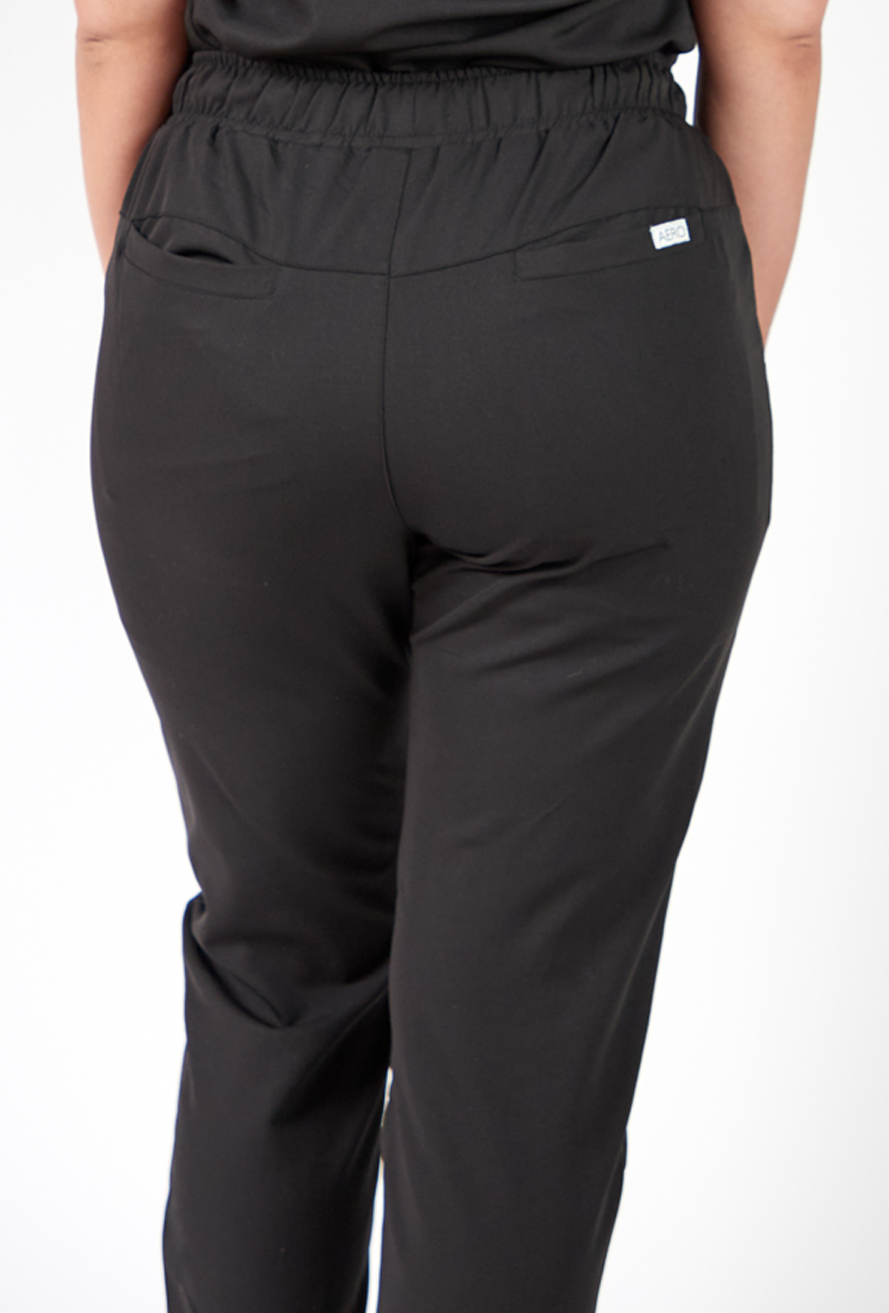 Black Women's High-Waisted Jogger